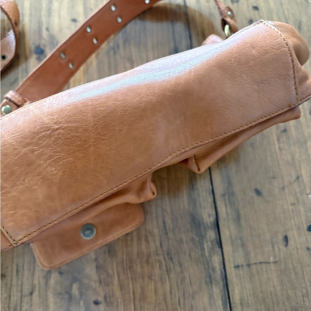 Studded Tan Crossbody Bag - Picture 4 of 5